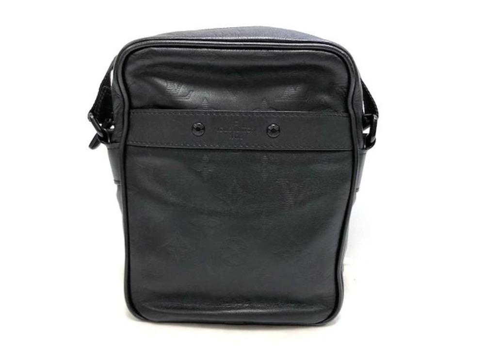 LOUIS VUITTON Shoulder Bag Danube Monogram Shadow Black
